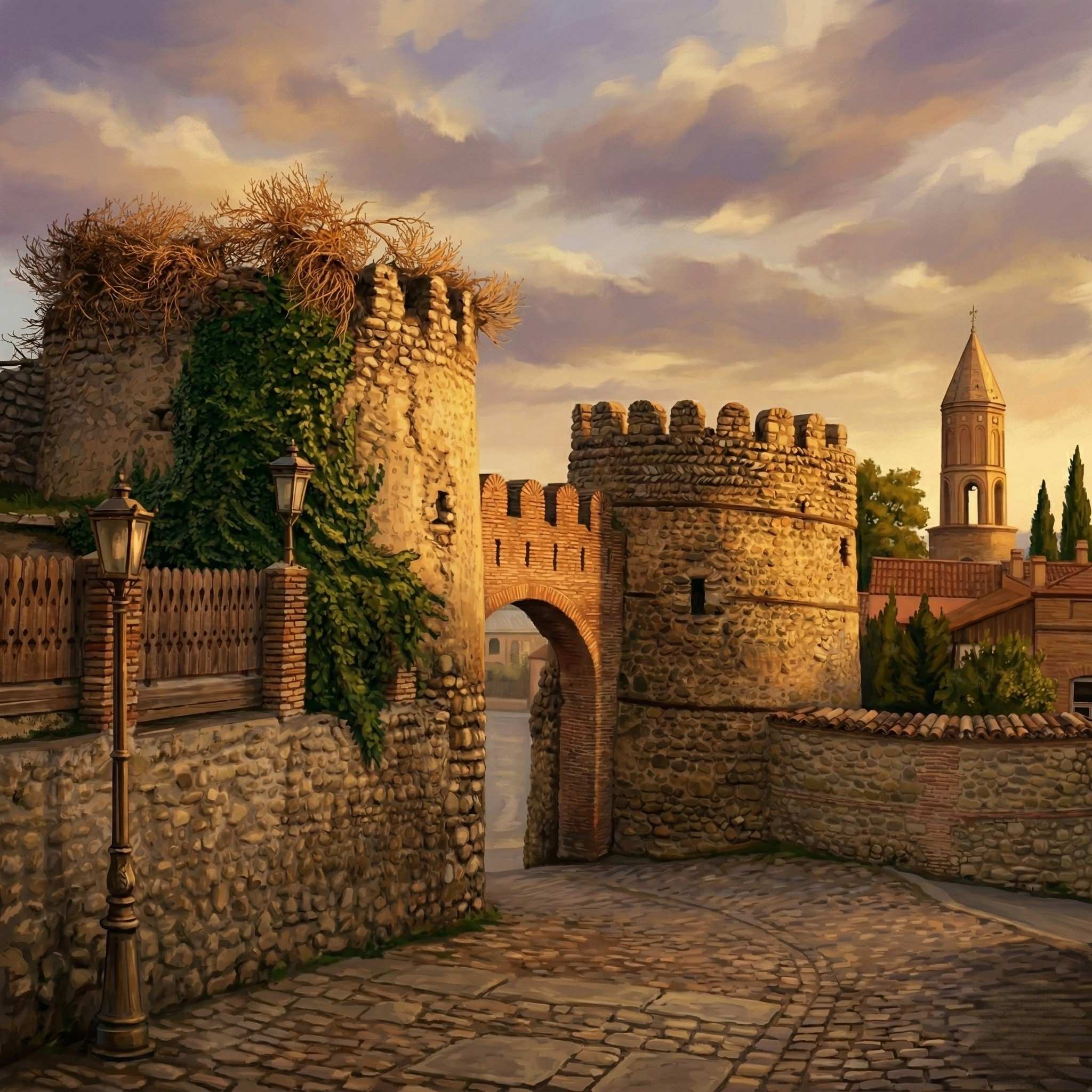 loc 010 სიღნაღის გალავანი